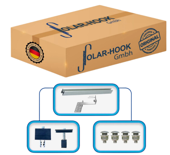 Montagesystem Balkon Halterung Ziegeldach